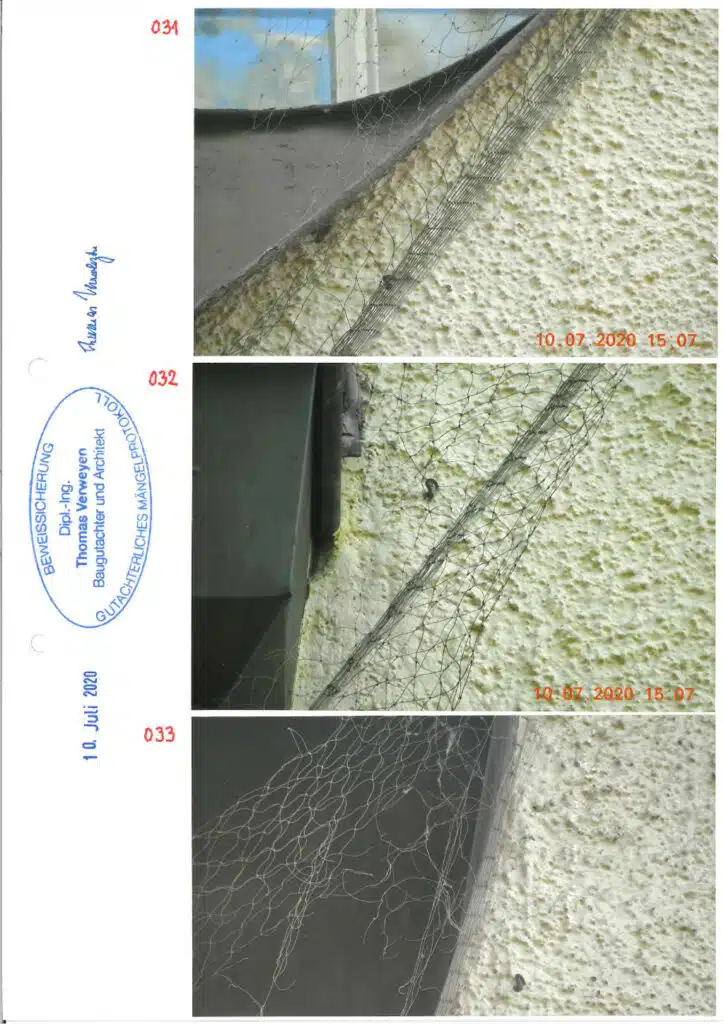 Baugutachter Verweyen & Partner Beispiel: Fassaden-Beweissicherung Nr.: 02, Seite 12