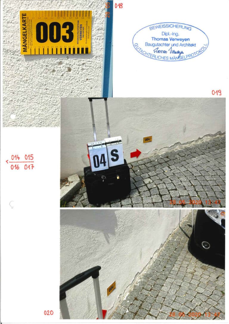 Baugutachter Team Verweyen & Partner Beispiel: Denkmalschutzberatung mit Sanierungsanleitung, Seite 8