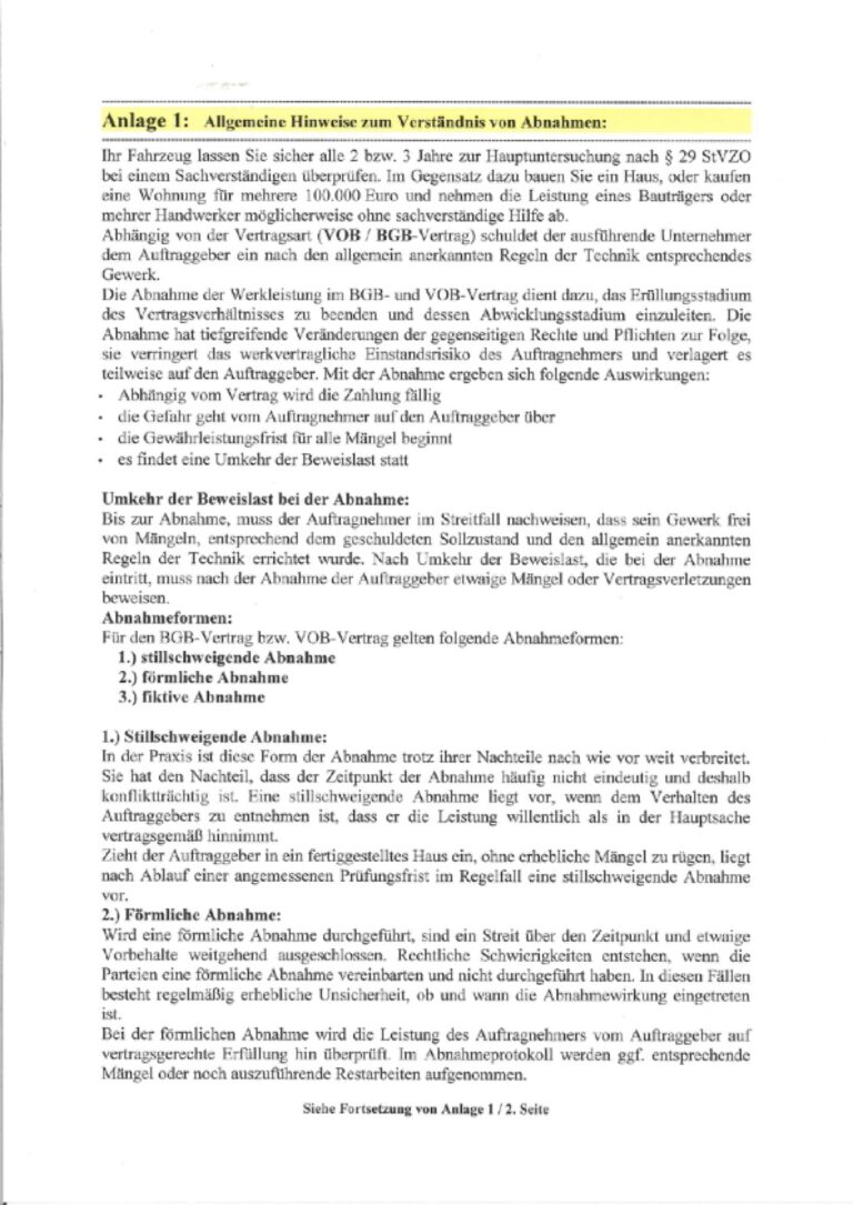 Baugutachter Team Verweyen & Partner Beispiel: Gutachterliche Mängelaufnahme, Seite 5