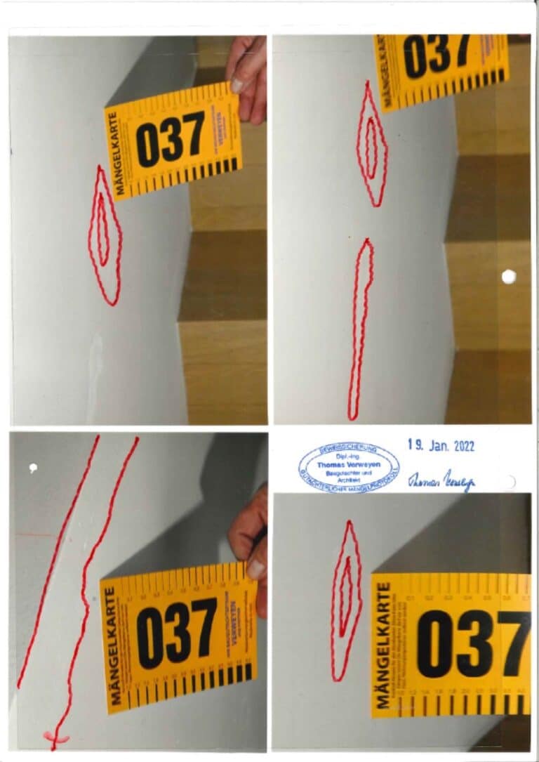 Baugutachter Team Verweyen & Partner Beispiel: Fotodokumentation Mängelprotokoll, Seite 41
