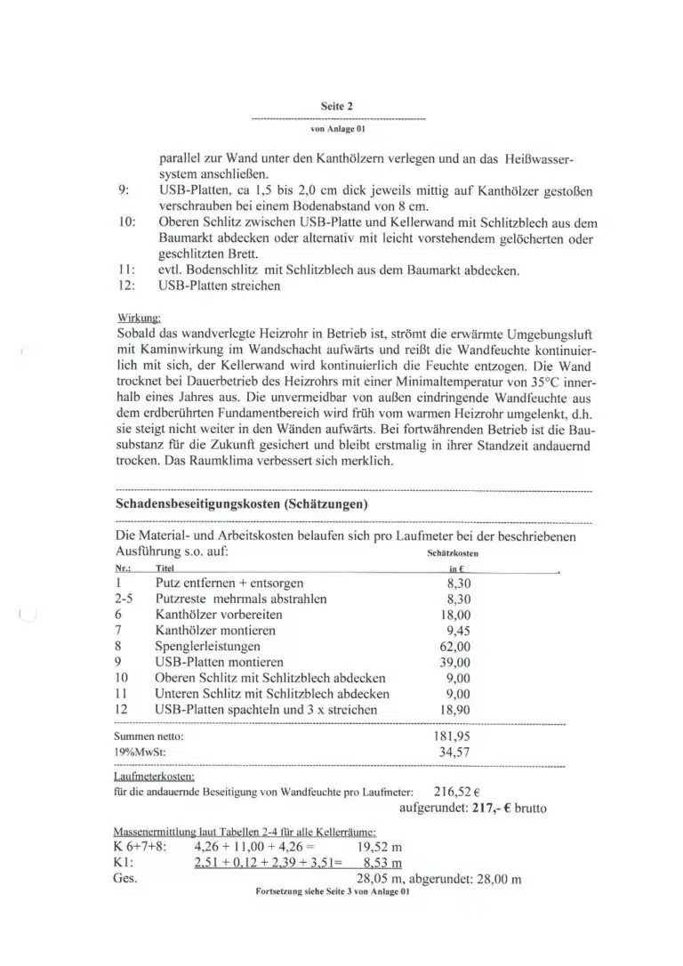 Baugutachter Team Verweyen & Partner Beispiel: Wertgutachten, Seite 8